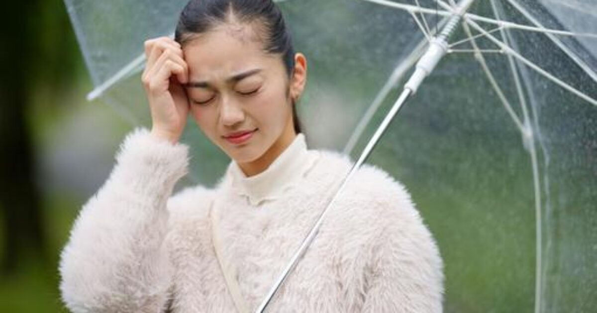 梅雨の敵「偏頭痛」